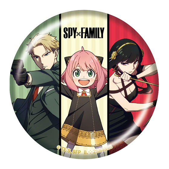 SPY x FAMILY Capsule Can Badge Collection [4.Shugo]