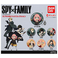 SPY x FAMILY Capsule Can Badge Collection [All 7 type set(Full Complete)]