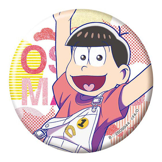 TV Anime Osomatsu-san Capsule Can Badge Collection [1.Osomatsu]