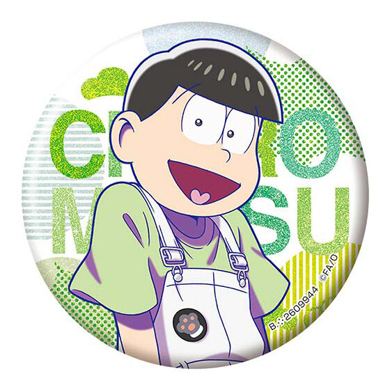 TV Anime Osomatsu-san Capsule Can Badge Collection [3.Choromatsu]