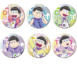 TV Anime Osomatsu-san Capsule Can Badge Collection [All 6 type set(Full Complete)]