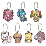 Delicious Party Pretty Cure Capsule Rubber Mascot [All 7 type set(Full Complete)]