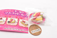 Fujiya Cake Resin Clay Mascot Collection Ball chain vol.3 [2.Nijiiro fruit tart]