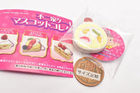 Fujiya Cake Resin Clay Mascot Collection Ball chain vol.3 [5.Fruit roll]