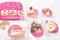 Fujiya Cake Resin Clay Mascot Collection Ball chain vol.3 [All 5 type set (Full Complete)]