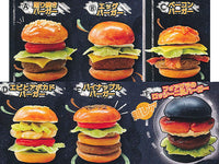 Magnet de tsunagaru Super Real Miniature hamburger [All 6 type set(Full Complete)]