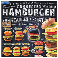 Magnet de tsunagaru Super Real Miniature hamburger [All 6 type set(Full Complete)]