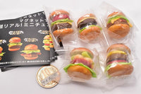 Magnet de tsunagaru Super Real Miniature hamburger [Normal 5 type set(Super Rare are NOT including)]