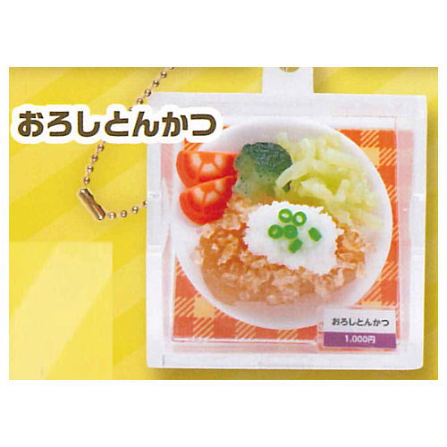Family restaurant showcase mascot regular menu edition [5.Oroshi tonkatsu]
