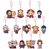 Kimetsu no Yaiba Metsu! Capsule Rubber Mascot Part.12 [All 13 type set(Full Complete)]