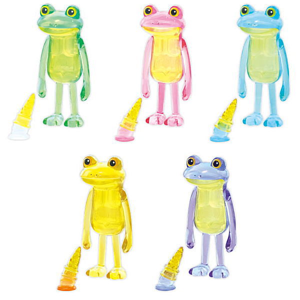 Subetegaoshimaininatta Frog mascot figure clear version [Normal 5 type set(Secret are NOT including)]