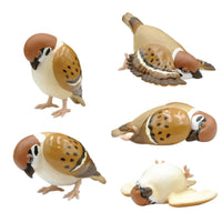 Tsukarekitta Sparrow mascot figure [All 5 type set(Full Complete)]