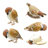 Tsukarekitta Sparrow mascot figure [All 5 type set(Full Complete)]