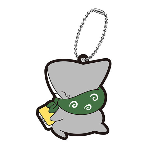 Odekake Child Shark Capsule Rubber Mascot [4.Book]