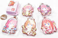 The Quintessential Quintuplets season 2 Capsule Rubber Mascot Part.7 [All 5 type set (Full Complete)]