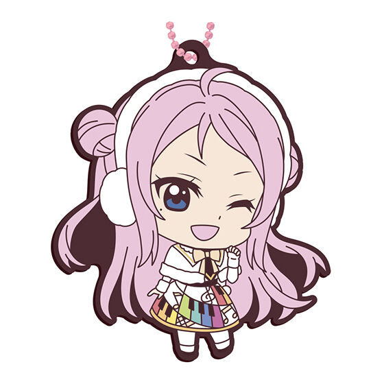 Love Live! Nijigasaki High School Idol Club Capsule Rubber Mascot 7 [12.Lanzhu Zhong]