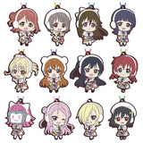Love Live! Nijigasaki High School Idol Club Capsule Rubber Mascot 7 [All 12 type set(Full Complete)]
