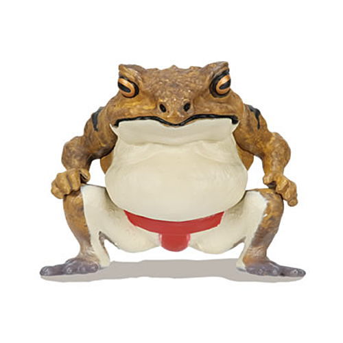 Frog rikishi hakkeyoi figure [2.Ozeki Toad]