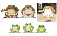 Frog rikishi hakkeyoi figure [All 6 type set (Full Complete)]