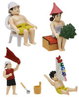 People in the sauna Figure mascot [All 4 type set (Full Complete)]