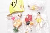 People in the sauna Figure mascot [All 4 type set (Full Complete)]