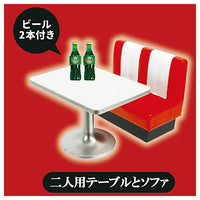 American diner mascot Part.2 [3.Two-person table and sofa]