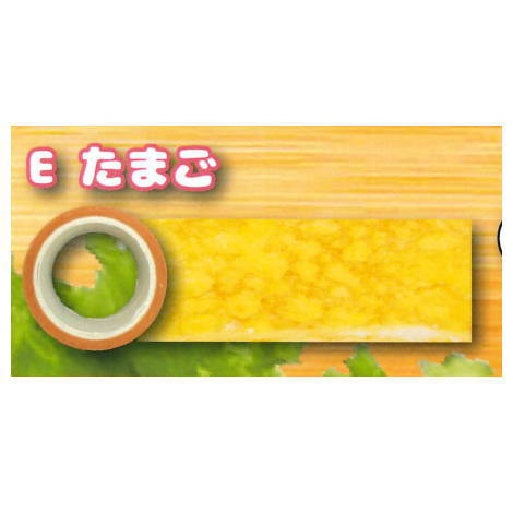 Anything Western food! Bacon masking tape [5.Egg]