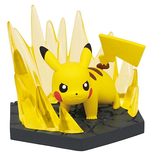 Pokemon Diorama Collect Electric & Water [3.Pikachu]