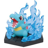 Pokemon Diorama Collect Electric & Water [5.Totodile]