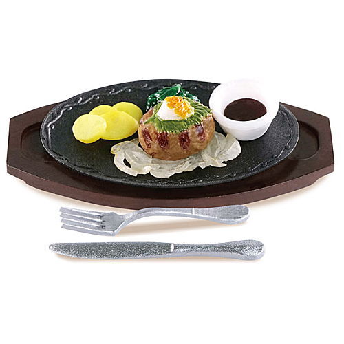 Denny's Restaurant Miniature Collection [3.All Beef hamburger oroshi sauce]