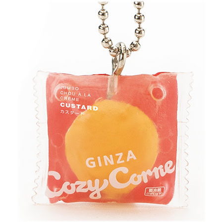 Ginza Cozy Corner Miniature Charm Collection [1.Jumbo cream puff(custard)]