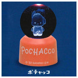 Sanrio Characters Hapidanbui 3D Clear Ball Light [6.Pochacco]