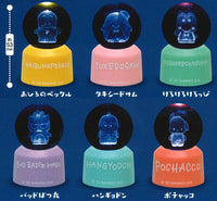 Sanrio Characters Hapidanbui 3D Clear Ball Light [All 6 type set(Full Complete)]