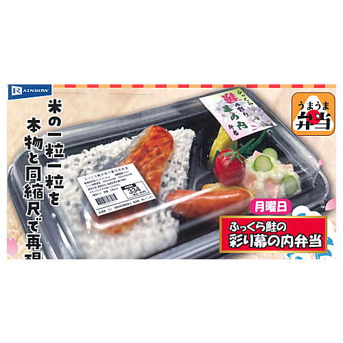 Super Precision Resin Clay Miniature special daily bento [1.Monday Makunouchi bento]