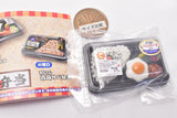 Super Precision Resin Clay Miniature special daily bento [4.Thursday Fried egg hamburger bento]