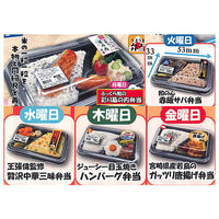 Super Precision Resin Clay Miniature special daily bento [Normal 5 type set(Secret are NOT including)]