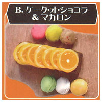 ARDEUR Sweets Miniature Collection [2.Cake au chocolat & macaroons]