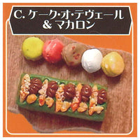 ARDEUR Sweets Miniature Collection [3.Cake au the vert & macaroons]