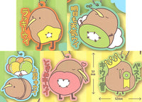 Positive Kiwi Gokigen Rubber Mascot [All 5 type set(Full Complete)]