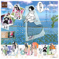 Osanpo wa kisetsu o matotte. Acrylic key chain Part.4 [All 6 type set(Full Complete)]