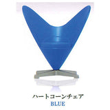 1/24 Designer's Chair Collection Part.2 [3.Heart cone chair BLUE]