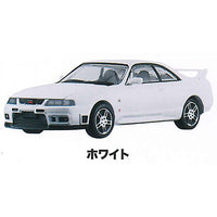 MONO 1/64 scale miniature car SKYLINE GT-R R33 NISSAN COLLECTION [4.White]