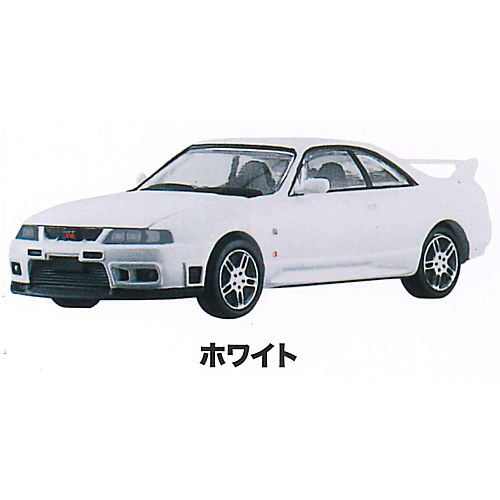 MONO 1/64 scale miniature car SKYLINE GT-R R33 NISSAN COLLECTION [4.White]