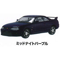 MONO 1/64 scale miniature car SKYLINE GT-R R33 NISSAN COLLECTION [5.Midnight purple]