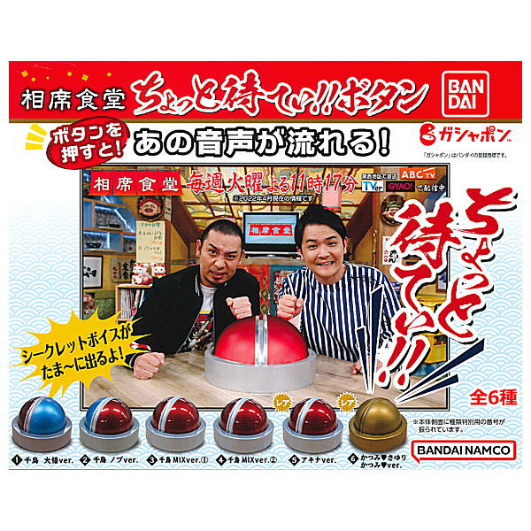 Aiseki Shokudo Chotto Matei !! Button [All 6 type set(Full Complete)]