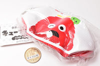 Gachapin Mukku Cube Pouch [4.Mukku]