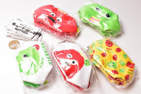 Gachapin Mukku Cube Pouch [All 5 type set(Full Complete)]