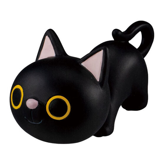 Glasses holder Capsule Meganekko [2.A pattern Black cat A]