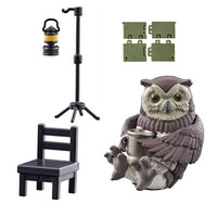 Animal Camp Part.4 [3.Owl (with lantern stand lantern chair A tent parts)]