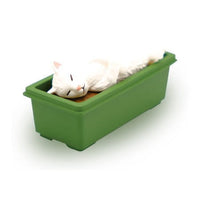 Pokapoka Planter cat mascot figure [1.White cat]